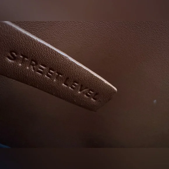 Street Level Crossbody Bag with Brass Handles - Picture 8 of 8